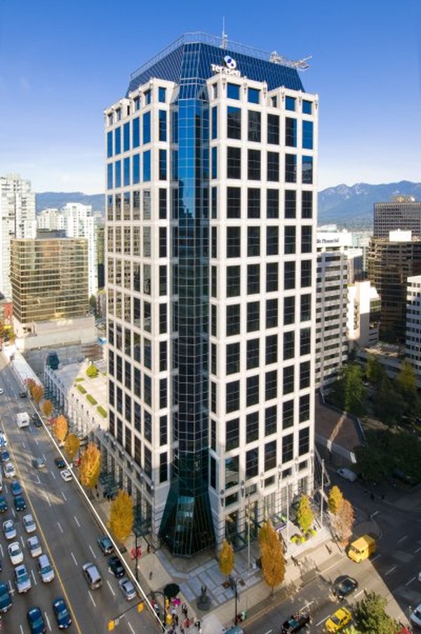 West Coast Media Solutions office tower at 1111 West Georgia Street, Vancouver, BC