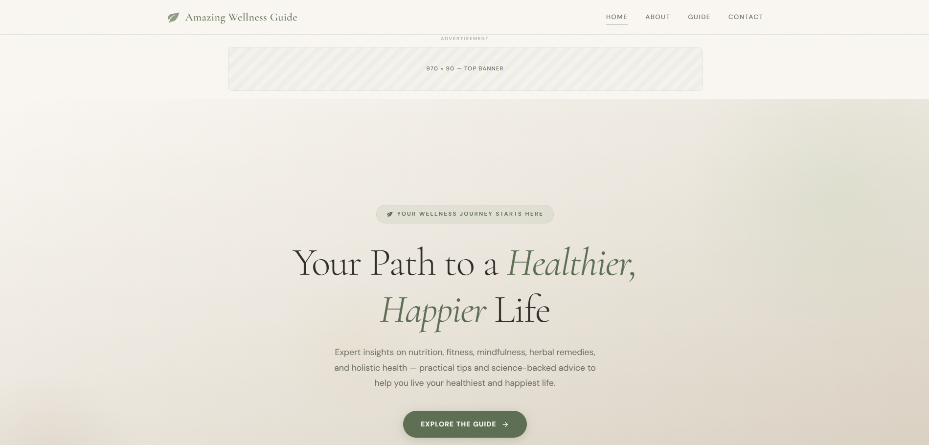 Amazing Wellness Guide