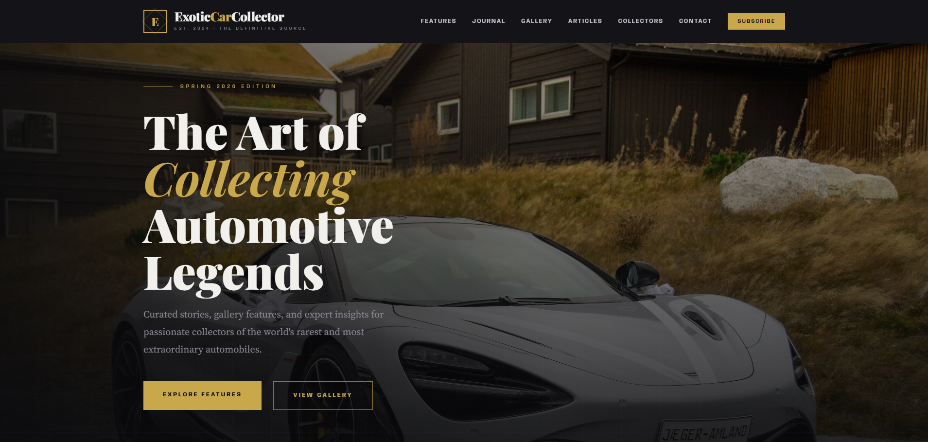 Exotic Car Collector